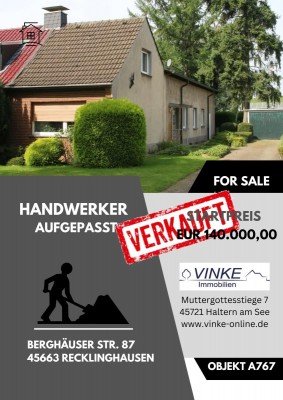 Hauptbild Verkauft - Handwerker aufgepasst - Altbau mit großem Grundstück